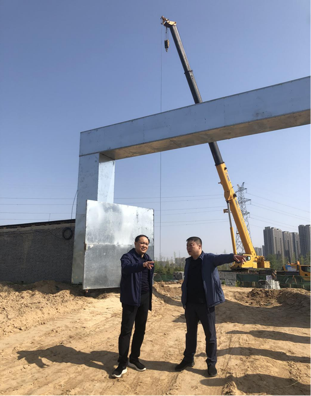爱体育官方端网站登录入口-爱体育(中国)
党委委员、副总经理张岩到侯寨新镇区安置区调研项目建设工作